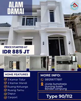 RUMAH MEWAH DEKAT RUMAH SAKIT URIP SUMOHARJO