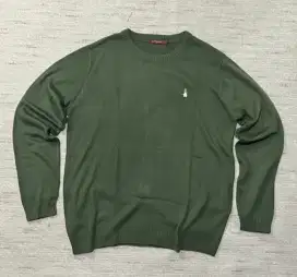 Sweater Hush Puppies waran hijau Army