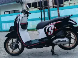 Honda Scoopy fi esp 2016 stater halus mulus terawat