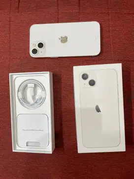 iphone 13 128 white second ibox like new