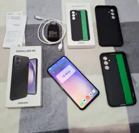 Samsung A54 5G 8/256GB Eks garansi resmi bonus charger 25watt samsung