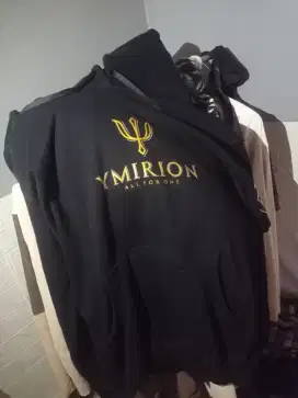 Hoodie Hitam XXL