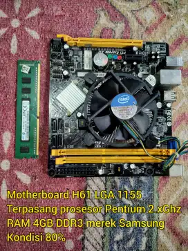 Saya jual karena saya tidak mengerti rakit PC