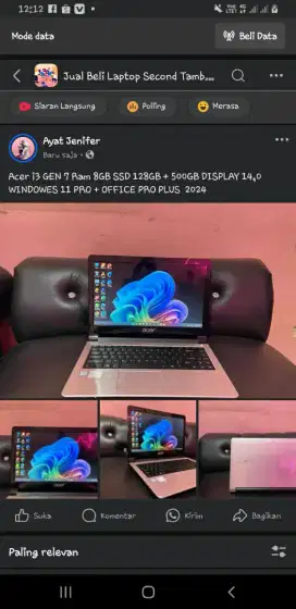 jaual beli laptop bekas macbook bekas matot /tt semua merek