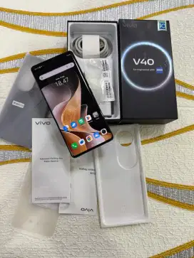 Vivo V40 5G 12/256GB Zeiss Optic Kamera Fullset Mulus Resmi