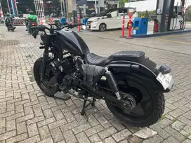 Custom Chopper Bobber Sposter Full Black 2013