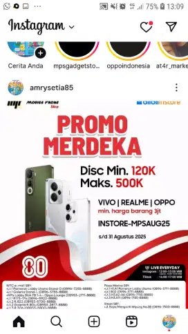Jual beli hp baru