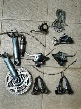 Groupset Shimano Deore LX M570 Via Japan