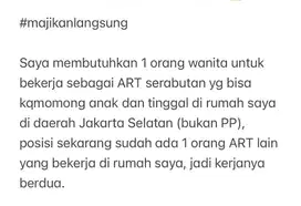 ART momong serabutan