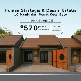 Dijual Cepat! Rumah Modern Tropis di Jantung Kota