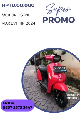MOTOR LISTRIK VIAR EV1 THN 2024