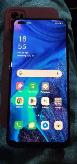 Oppo Reno 4 ram8 /128 gb 4Glte Batangan Segel bisa TT