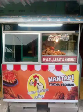 Gerobak chiken aman