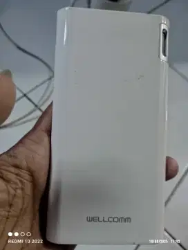 POWERBANK WELLCOMM 10.000MAH REAL CAPACITY