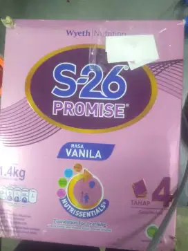S26 promise tahap 4 vanilla exp 19 februari 2026. Ukuran 1,4kg
