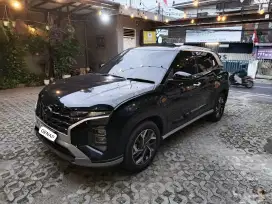 Hyundai Creta prime matic tahun 2023 hitam istimewa like new