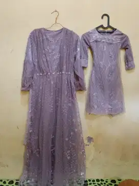 Gamis couple ibu dan anak