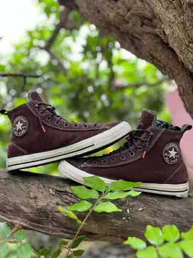 Sepatu Converse CT Allstar Suede Burnt Amber