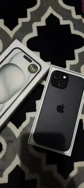IPHONE 15 128 WARNA BLACK