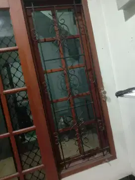 Tralis jendela panjng 170 lebar 50cm