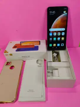Redmi 9C  ram 3/32 4G Lte segel lengkap mulus bgt normal