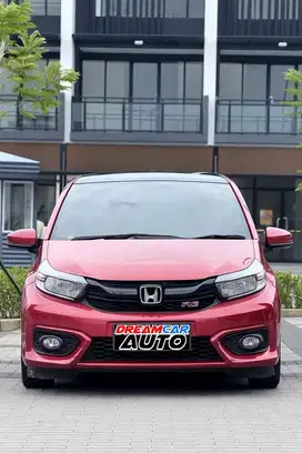 [KM 47RB] Honda Brio RS CVT AT NIK 2019 Merah Mutiara