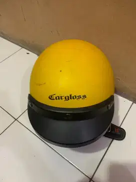 Helm cargloss kuning