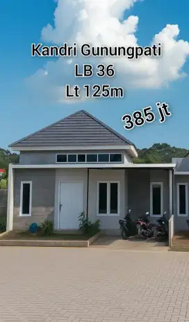 Rumah murah kandri Gunungpati Semarang