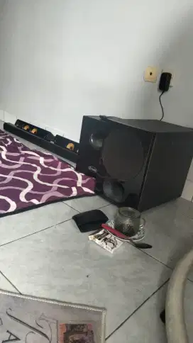 Speaker aktif lg dan sound bar gmc