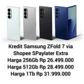 Kredit Samsung ZFold 7 256Gb/512Gb/1Tb Bunga 0%