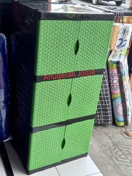 lemari plastik brio susun 3