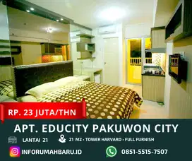 EDUCITY Studio ‼️ Sewa Apartemen Pakuwon City dekat ITS Sukolilo