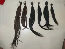 Extension Rambut Asli Tebal