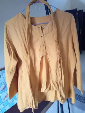 Preloved atasan wanita linen