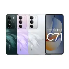 REALME C71 4+8/128 BATERAI 6.300MAH BARU SEGEL GARANSI RESMI REALMI
