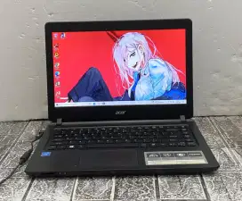 Laptop Acer Aspire ES 14 N3350 Ram 4gb hdd 500gb minus batre