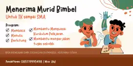 Menerima murid bimbel