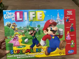 Hasbro The Game of Life SUPER MARIO Edition Board Game Original
