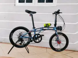 Sepeda lipat merek united nigma uk'20 alloy hrg 1, 6jt net
