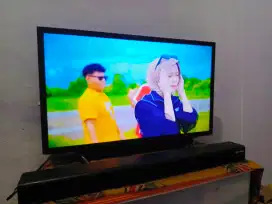 TV Led polytron sounbar 32 inchi