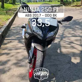 Ninja 250 FI 2017, odo 8,5 K