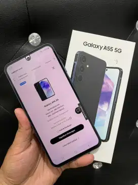 Samsung A55 5G 8/256gb garansi on panjang