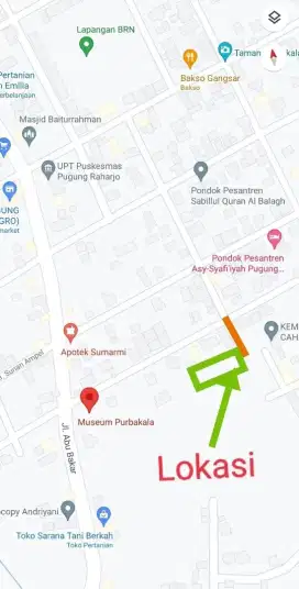 Tanah Di Jual Timur Musium Purbakala