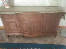 Lemari jati asli seperti baru