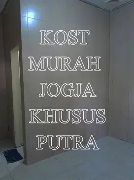 KOST MURAH JOGJA KHUSUS PUTRA DEKAT KAMPUS ATK