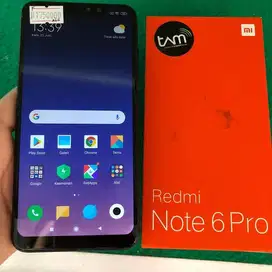 XIAOMI NOTE 6 PRO LTE 3/32GB Second RESMI Mulus BISA TUKARTAMBAH
