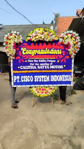 Karangan Bunga Papan