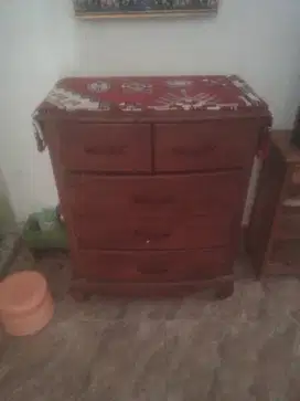 Lemari jati asli