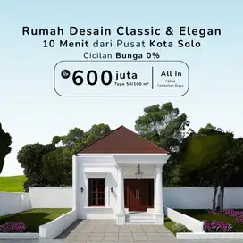 Hunian Tenang untuk Pensiun di Kartasura | View Gunung | Jalan Lebar 7