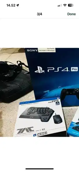 Jual PS 4 pro 1tb  (online gaming)